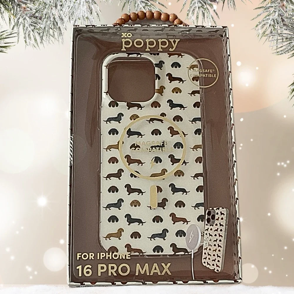 Dachshund Decorated Cell Phone Case for IPHONE 16 PRO MAX New in Box